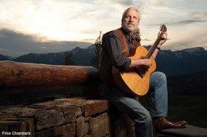 Phil Round, guitar in hand